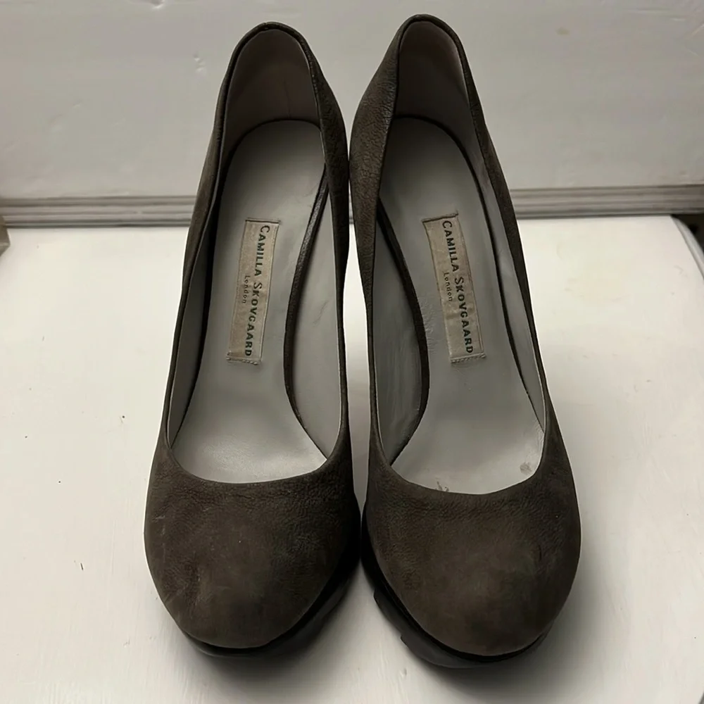 Camilla Skovgaard London Leather Spike High Heel Size 41